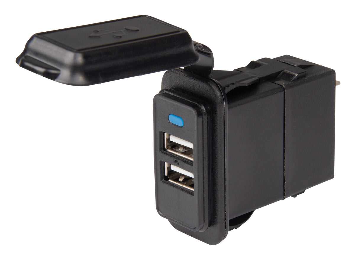 Marinco 12VCDUSB48 12/24V 4.8A Contura Dual USB Charger