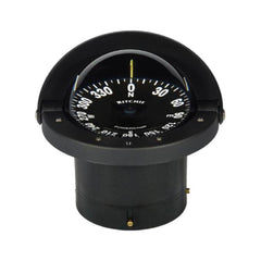 Ritchie Navigation FN-201 Navigator Flush Mount Compass - Flat Dial, Black with Black Dial