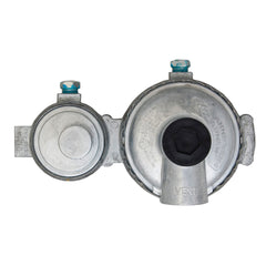 Marshall Excelsior MEGR-298 Compact 2-Stage Regulator - 1/4â FNPT Inlet x 3/8â FNPT Outlet, 90Â° Vent