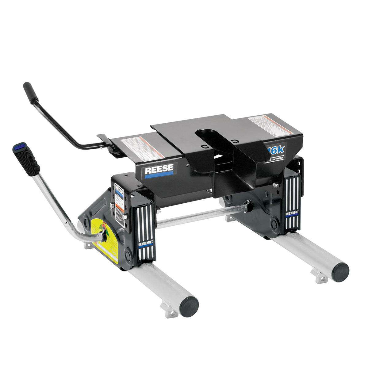 Reese 30075 16K Fifth Wheel Hitch with Round Tube Slider