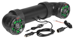 Boss Audio UTV4BRGB Bluetooth Amplified All-Terrain Sound System with RGB LED Lighting