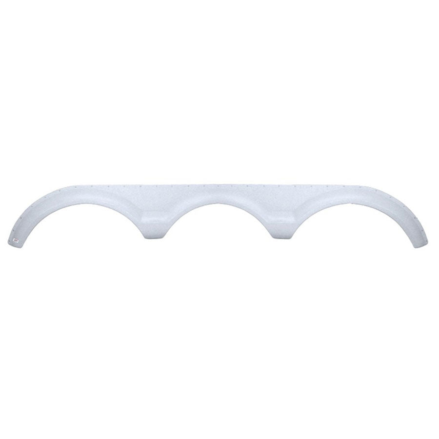 Icon 12043 Triple Axle Fender Skirt FS2043 for Dutchmen - Polar White