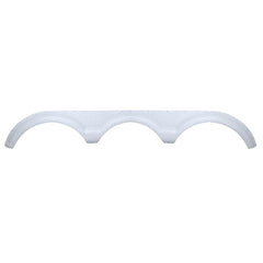 Icon 12043 Triple Axle Fender Skirt FS2043 for Dutchmen - Polar White