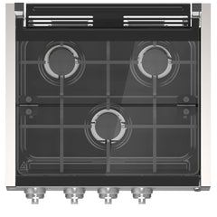 Furrion 2021123893 Slide-In 3 Burner Gas RV Cooktop with Glass Cover - 20", Stainless Steel