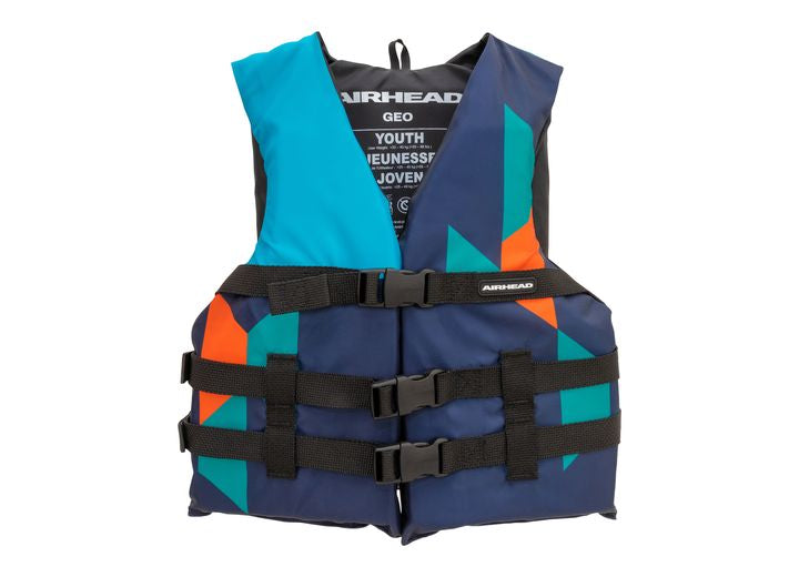 Open Sided Polyester PFD - Youth, GEO