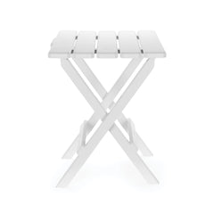 Camco 51695 Adirondack Folding Table Large - White