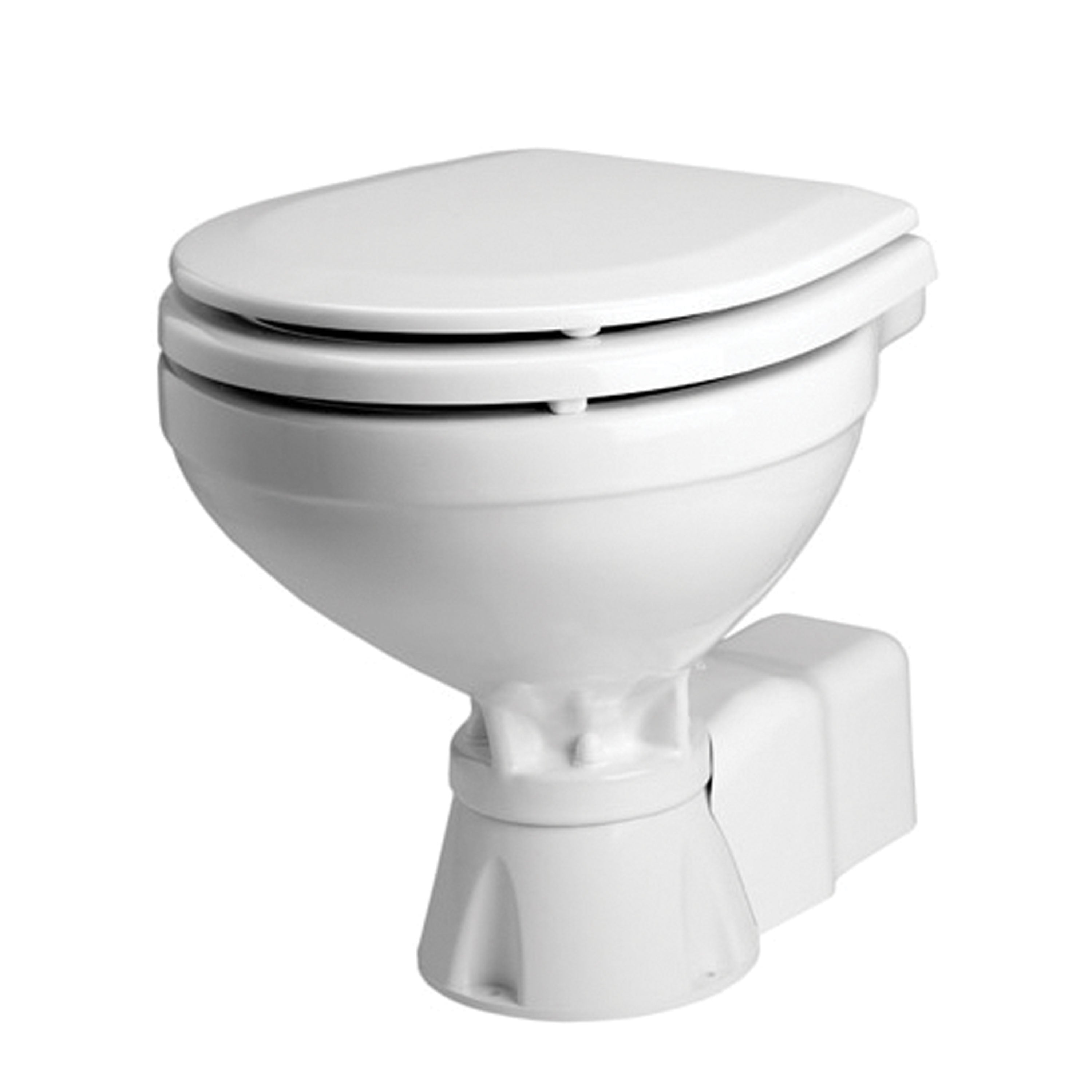 Johnson Pump 80-47231-01 Compact Electric Quiet Flush Toilet