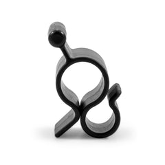 Camco 42708 Awning Clips for Rope Lights - 10 Pack, Black