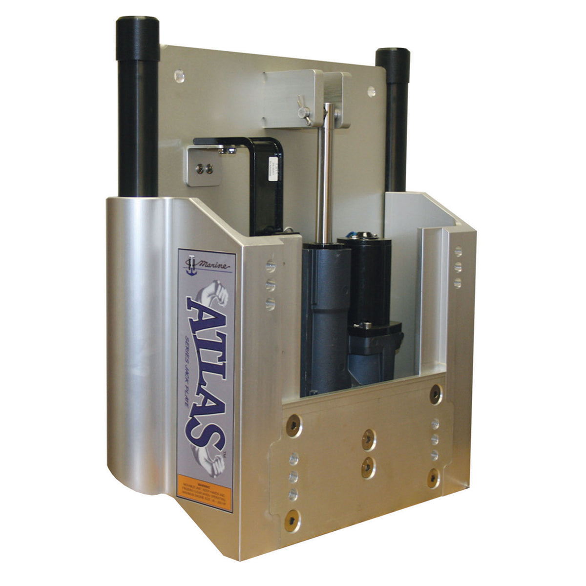 T-H Marine AHJ-6VHD-DP Atlas Hydraulic Heavy-Duty Jack Plate - 6" Setback