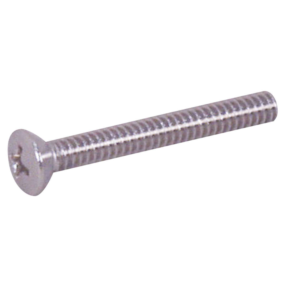 Handi-Man Marine B-704 Phillips Oval Head Stainless Steel Machine Screws Bulk, 100 Per Box - #1/4-20 x 2"