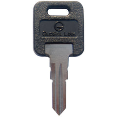 Global Link KEY-BLANK Blank Key for RV Entry Door Global Link Locks - Purple
