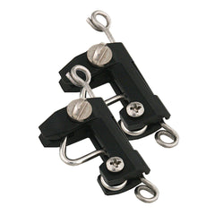 TACO Marine COK-0001B-2 Standard Release Zip Clip - Pair