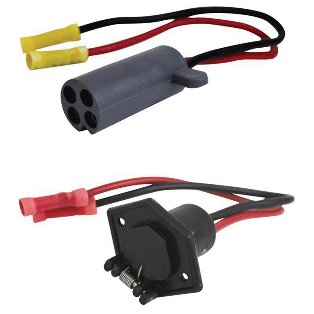 Attwood 7622-7 Trolling Motor Connectors - Female, 3 Wire, 10 Gauge Kit, 12/24V