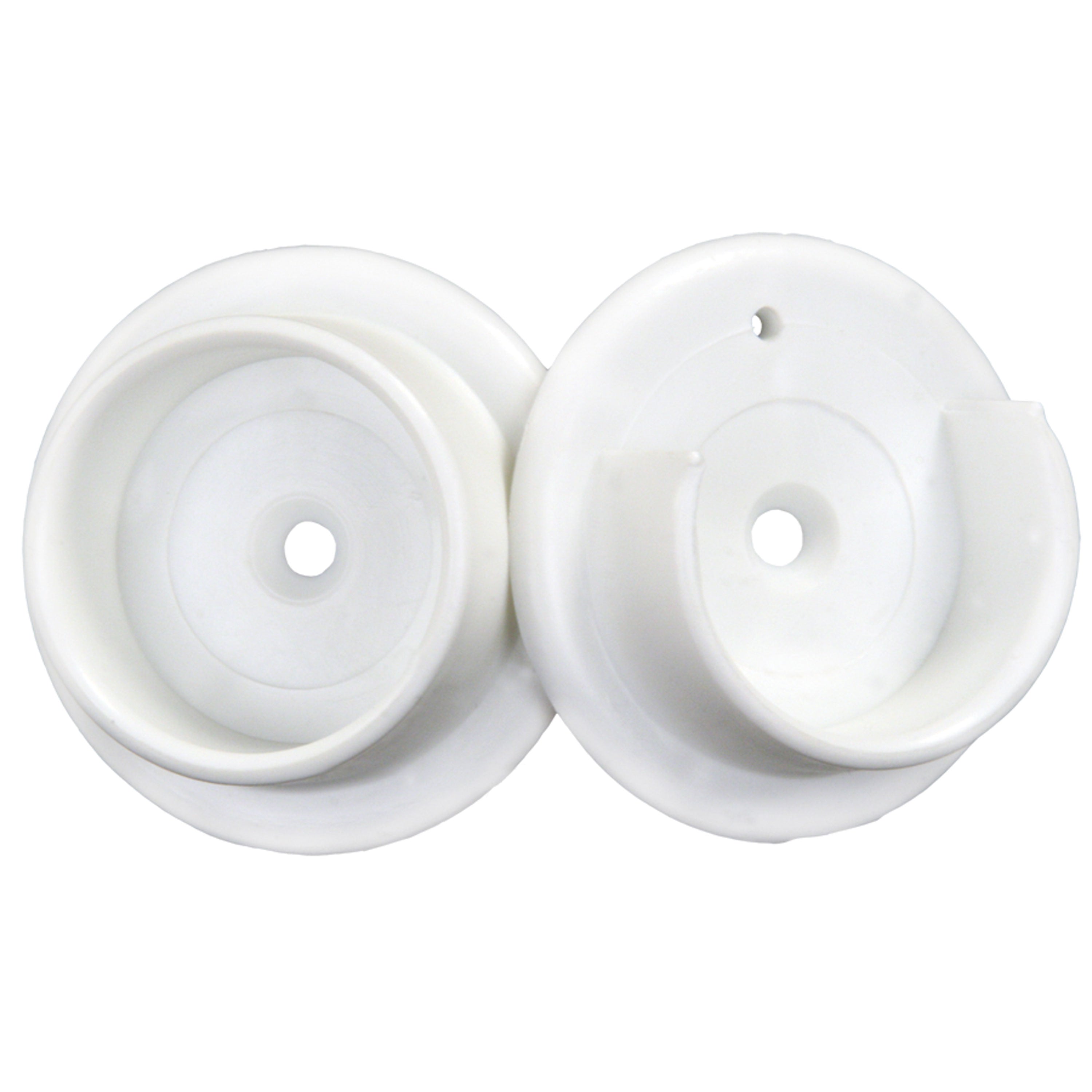 JR Products 20535 Closet Pole Socket Set