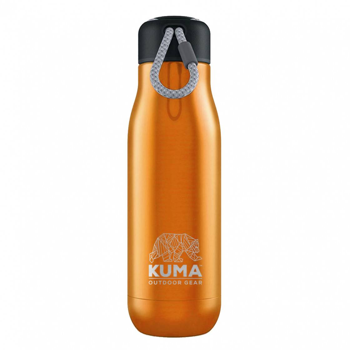 Kuma KM-RWB-ORG Rope Water Bottle - 17 oz., Orange