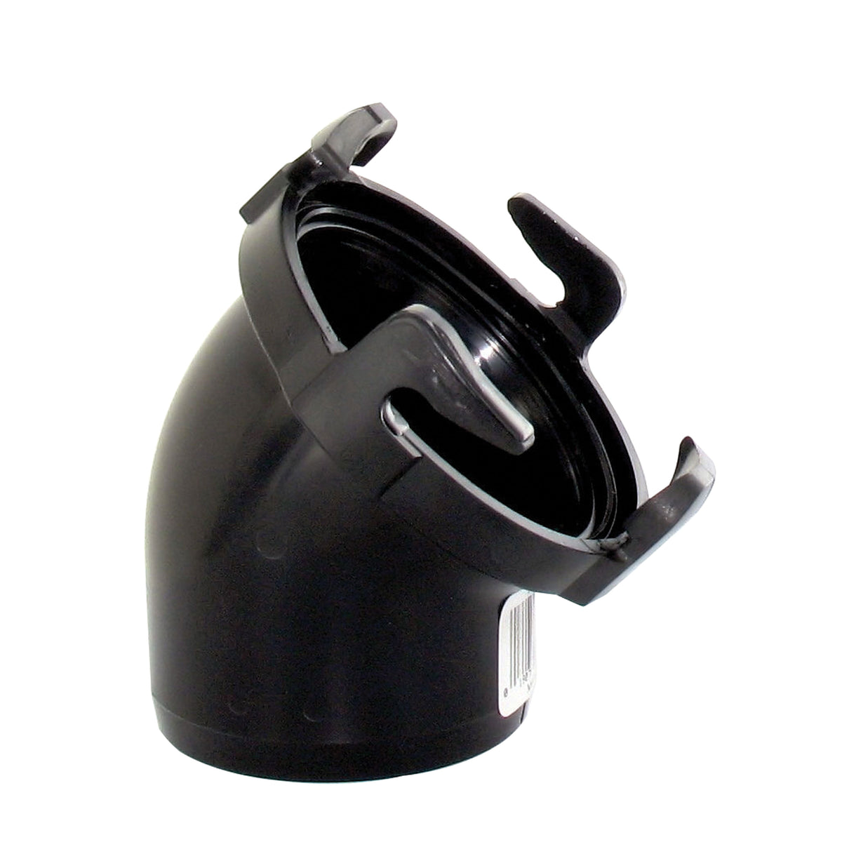 Valterra T1025 Hose Adapter - 45Â°, Black, Bulk
