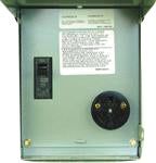 Midwest Electric U013C Unmetered Surface Power Outlets - 30A, Single W/ Circuit