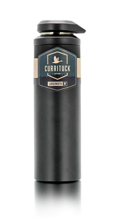 Camco 51950 Currituck Stainless Steel Large Mouth Bottle - 36 oz., Charcoal