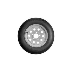 Americana Tire and Wheel 35136 Economy Radial Tire and Wheel LT225/75R16 E/8-Hole - Painted Silver Modular Rim