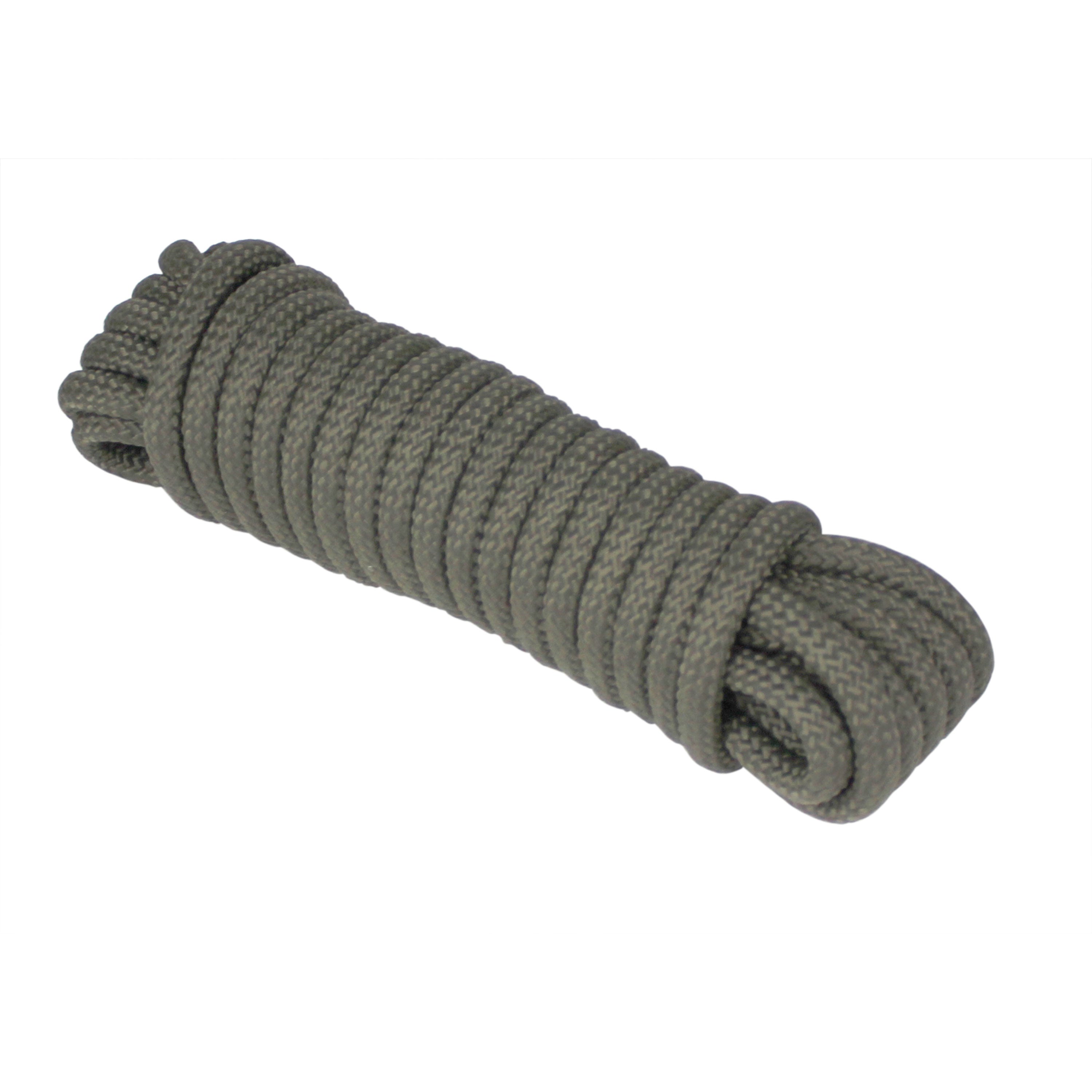 Extreme Max 3008.0436 16-Strand Diamond Braid Utility Rope - 5/8" x 25', OD Green