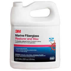 3M 7100142897 Marine Fiberglass Restorer and Wax 09007 - 1 Gallon