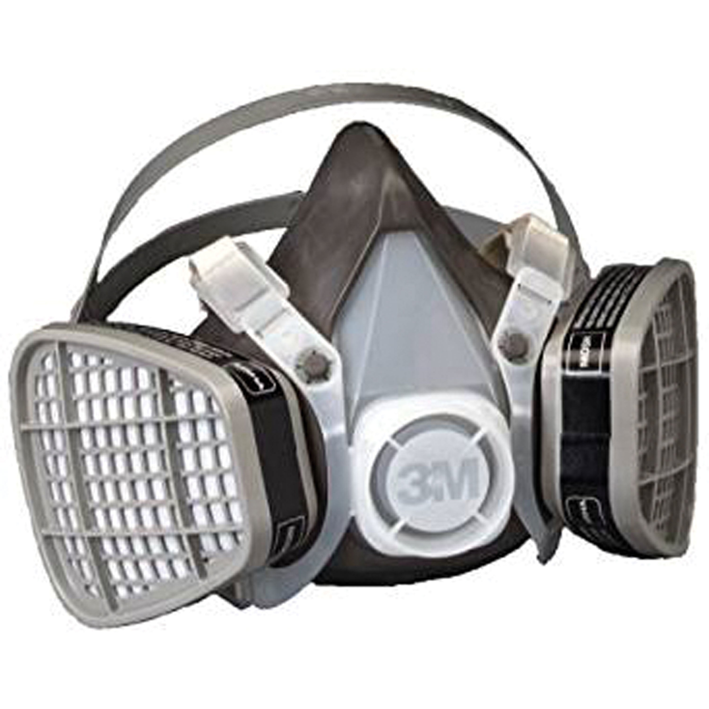 3M 5301 Half Facepiece Disposable Respirator Assembly - Organic Vapor, Large