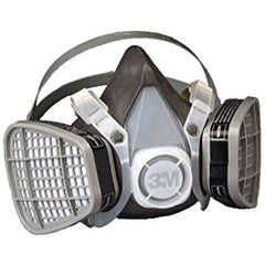 3M 5301 Half Facepiece Disposable Respirator Assembly - Organic Vapor, Large