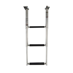 Whitecap S-1852 Stainless Steel Telescoping Swim Ladder - 3-Step