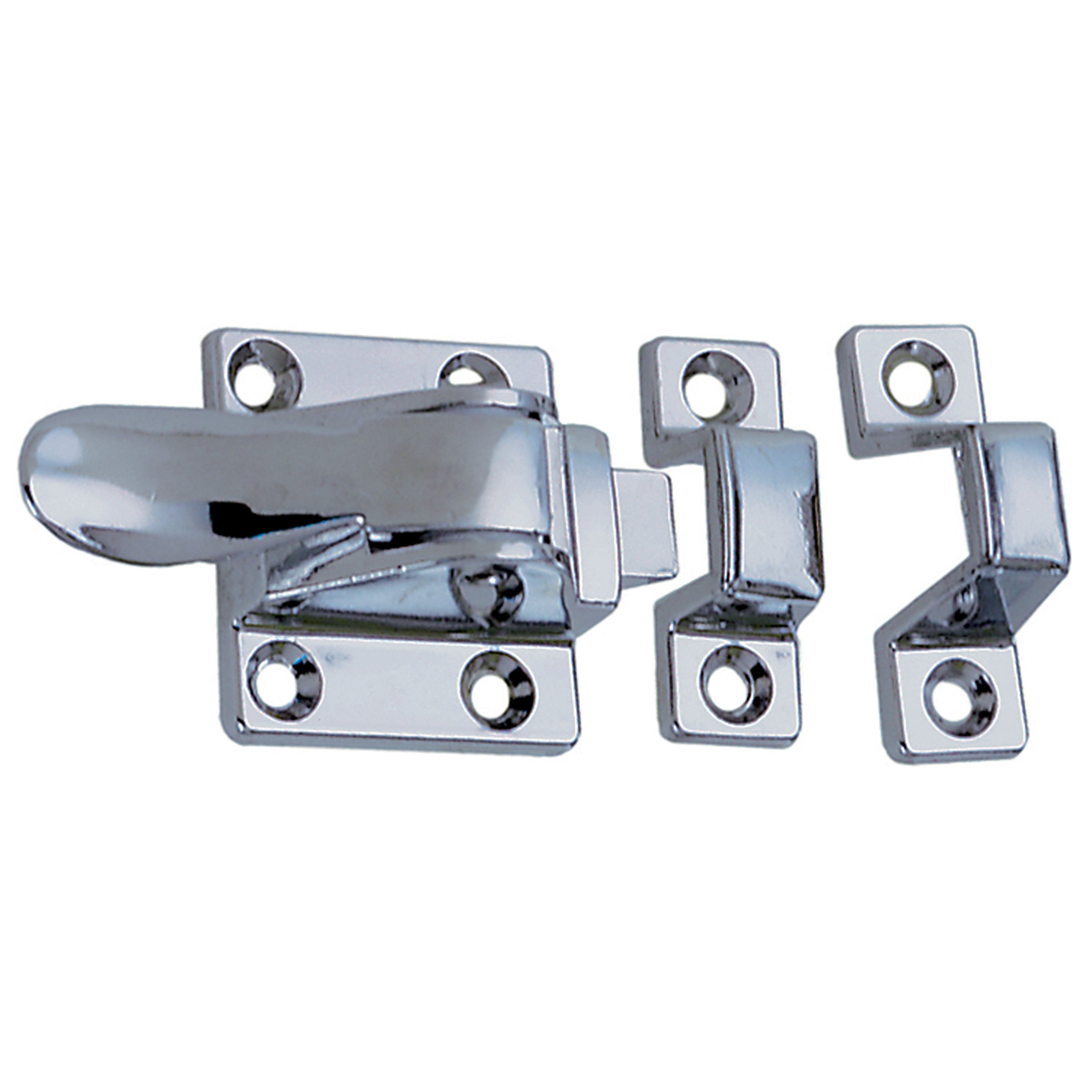 Perko 1102DP2CHR Cupboard Catch with Offset Strike