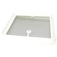 Heng's JRP1124R Radius Corner Screen for Jensen Roof Vents - White