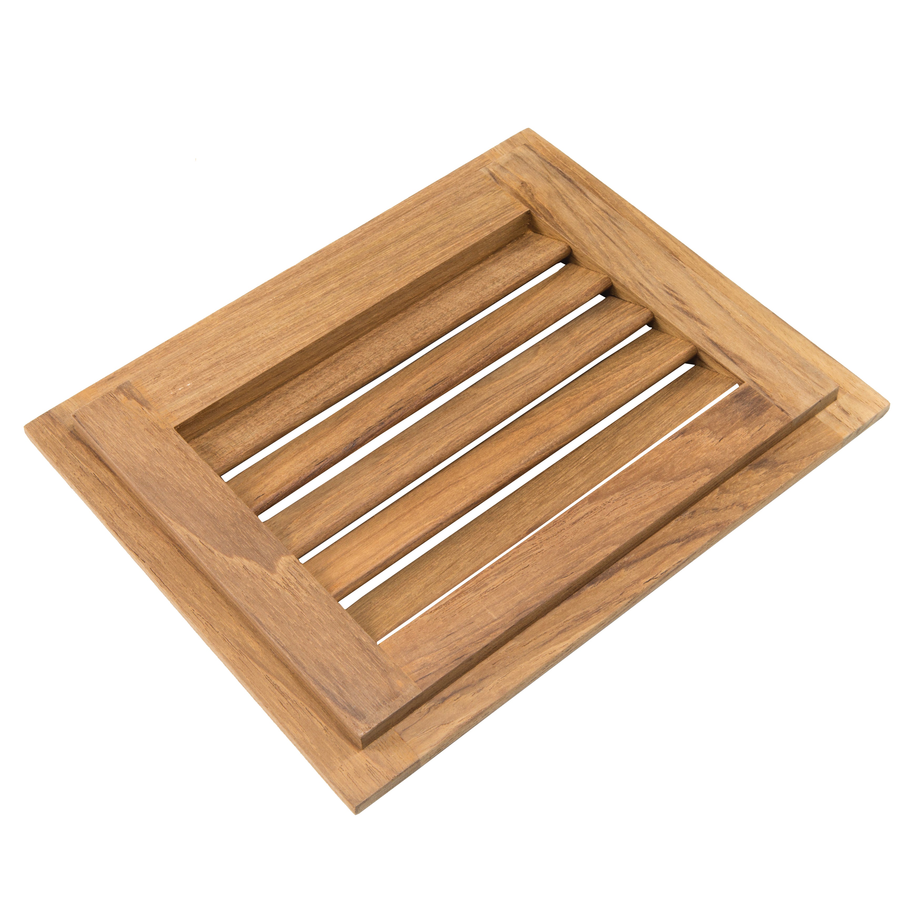 Whitecap 60712 Teak Louvered Insert - 7-1/2" x 9-1/8" x 3/4"