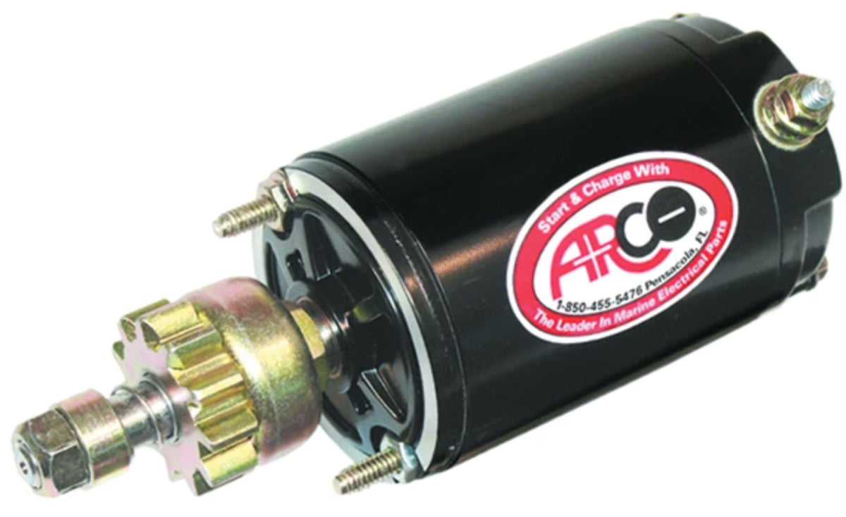 ARCO 5376 Outboard Starter for BRP-OMC 18-40 HP, 11-Tooth Gear Drive