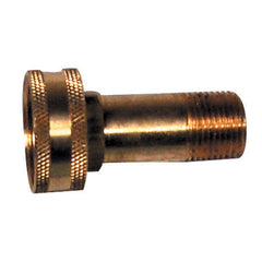 Midland Metal 30-048 Swivel Water Inlet Brass Fitting - 3/4 in. FGH x 3/8 in. MPT