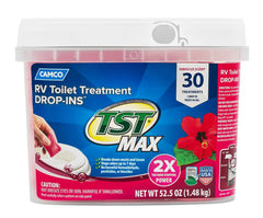 Camco 41604 TST MAX Hibiscus Breeze RV Toilet Drop-ins - 30/Bucket