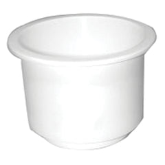 T-H Marine LCH-1W-DP Cup Holder, 3-1/8" - White