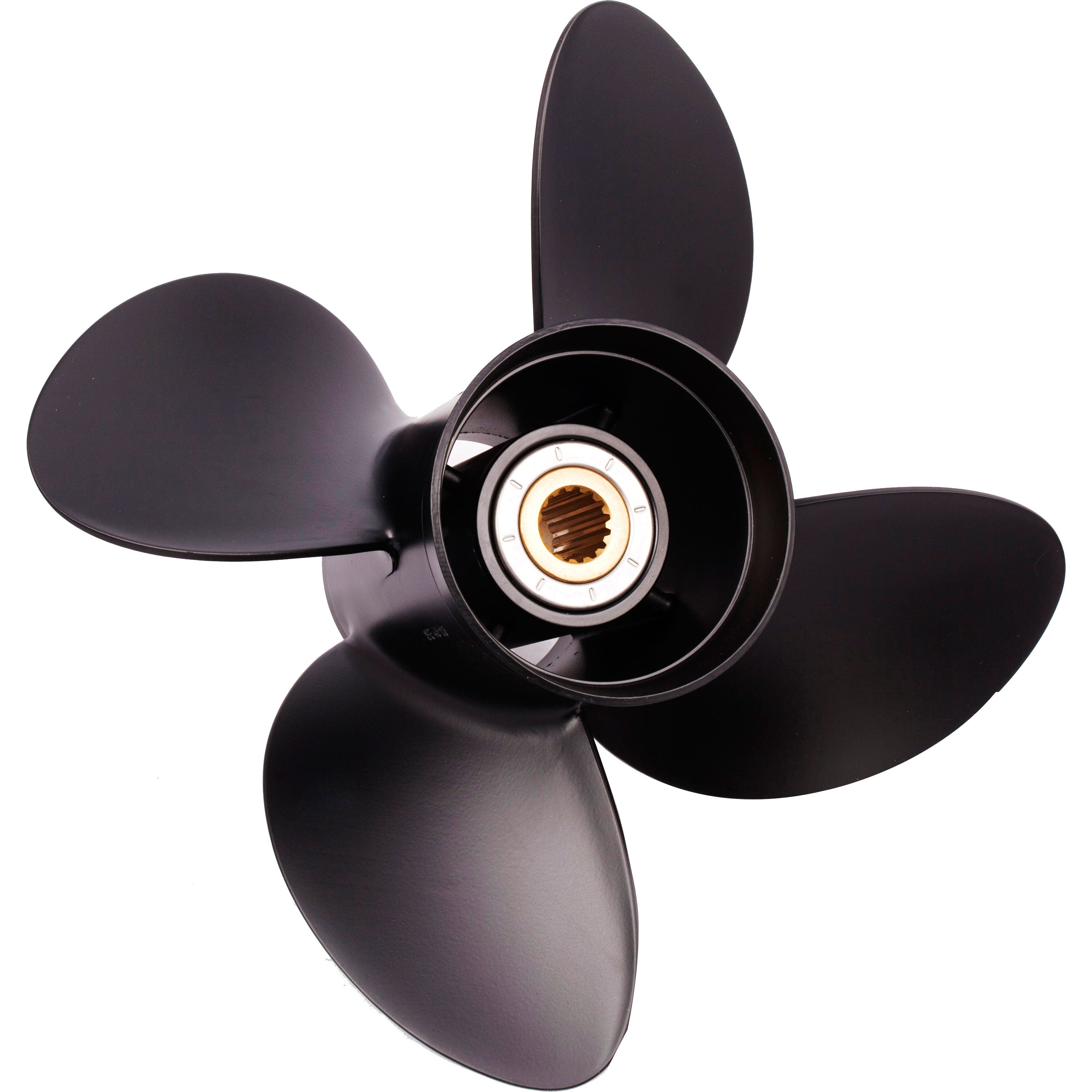 Solas 4513-143-19 Amita 4 Aluminum 4-Blade Propeller - RH, 14.25" Diameter x 19" Pitch