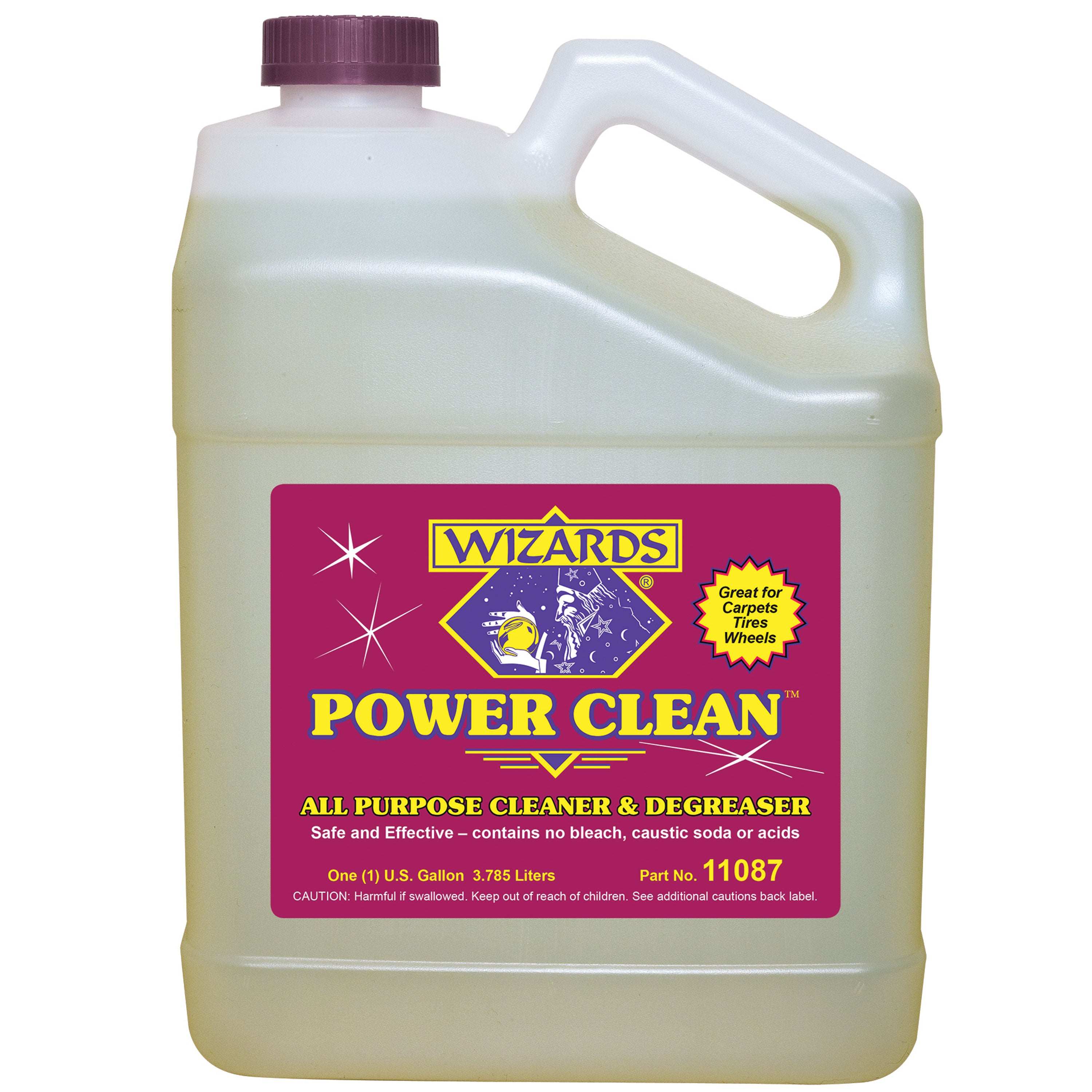Wizards 11087 Power Clean All Purpose Cleaner and Degreaser - 1 Gallon