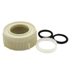 Dura Faucet Spout Nut and Rings Kit - Bisque Parchment
