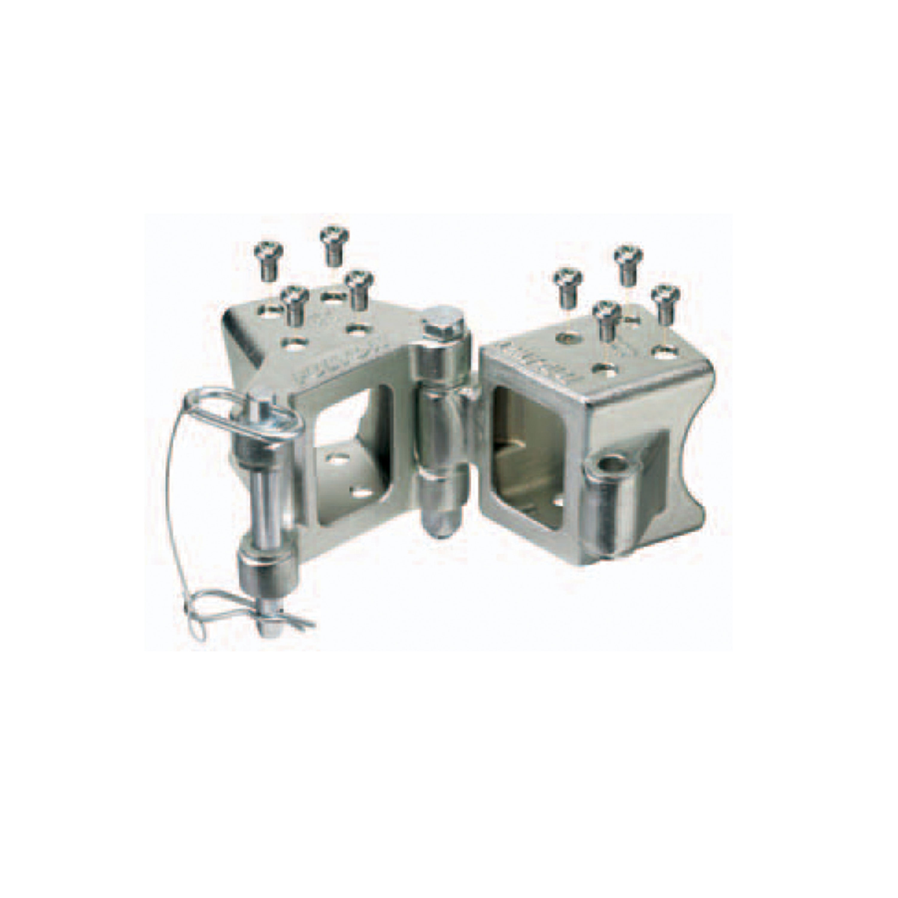 Fulton HDPB340101 Fold-Away Bolt-On Hinge Kit - 3" x 4", 7500 lbs.