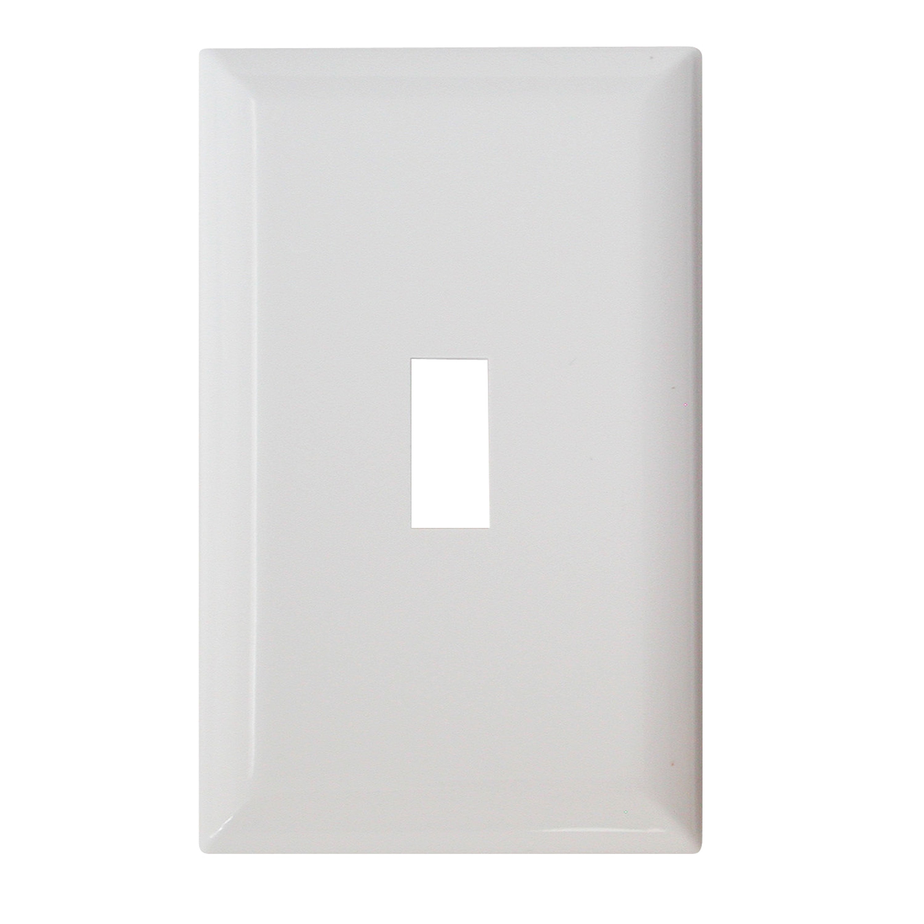 Diamond Group by Valterra DG52492VP Speed Toggle Snap-On Wall Plate - White