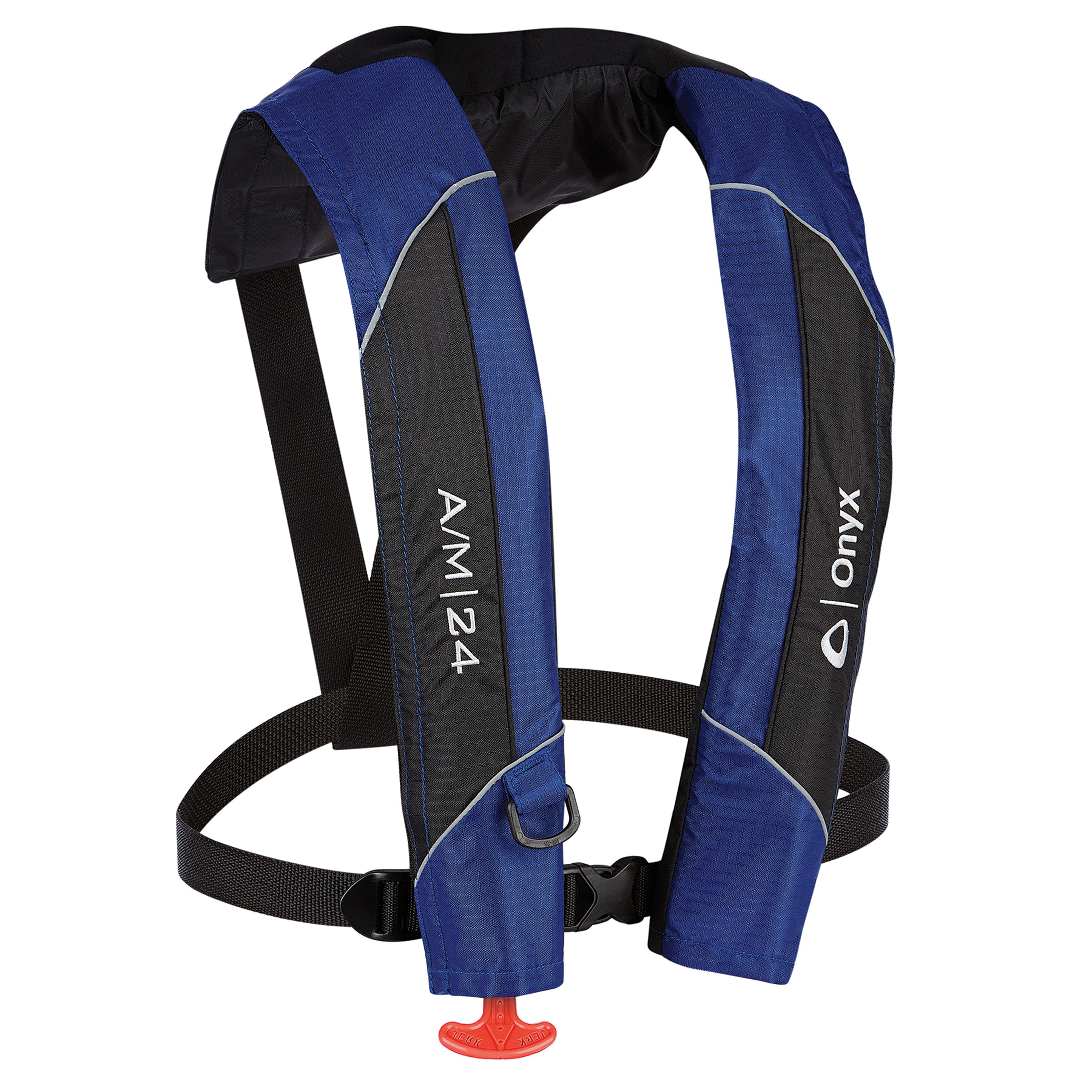 Onyx 132000-500-004-15 A/M-24 Automatic/Manual Inflatable Life Jacket - Blue