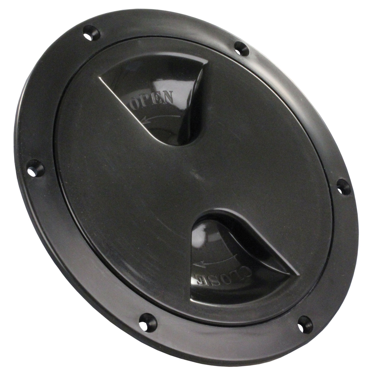 JR Products 31035 Access/Deck Plate - 5", Black