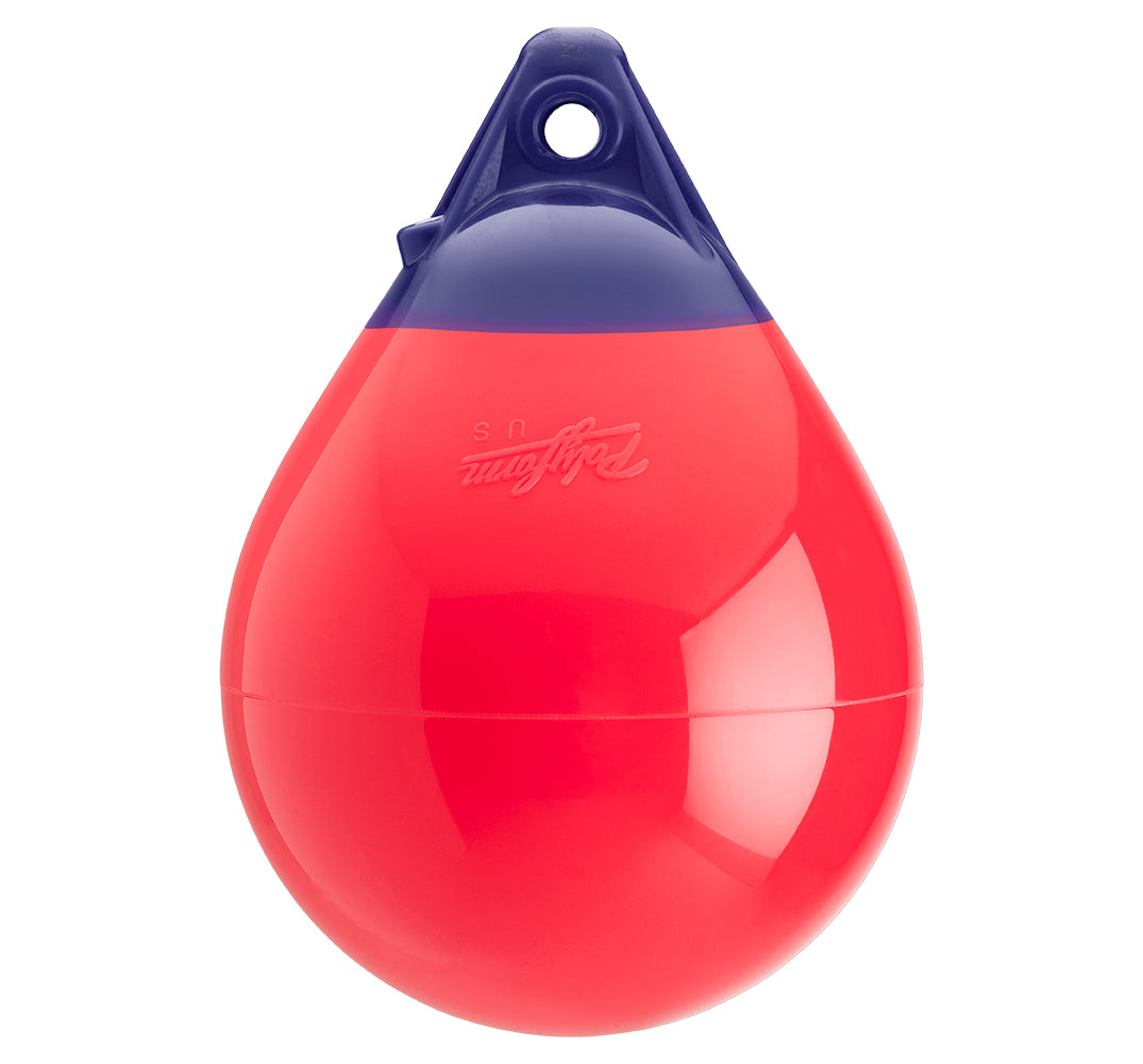Polyform A-0 RED A Series Buoy - 8" x 11.5", Red