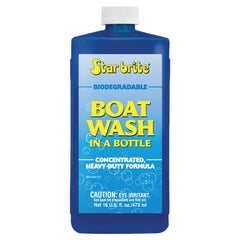 Star brite 080416P Phosphate-Free Sea Safe Boat Wash - Blueberry Scent, 16 oz