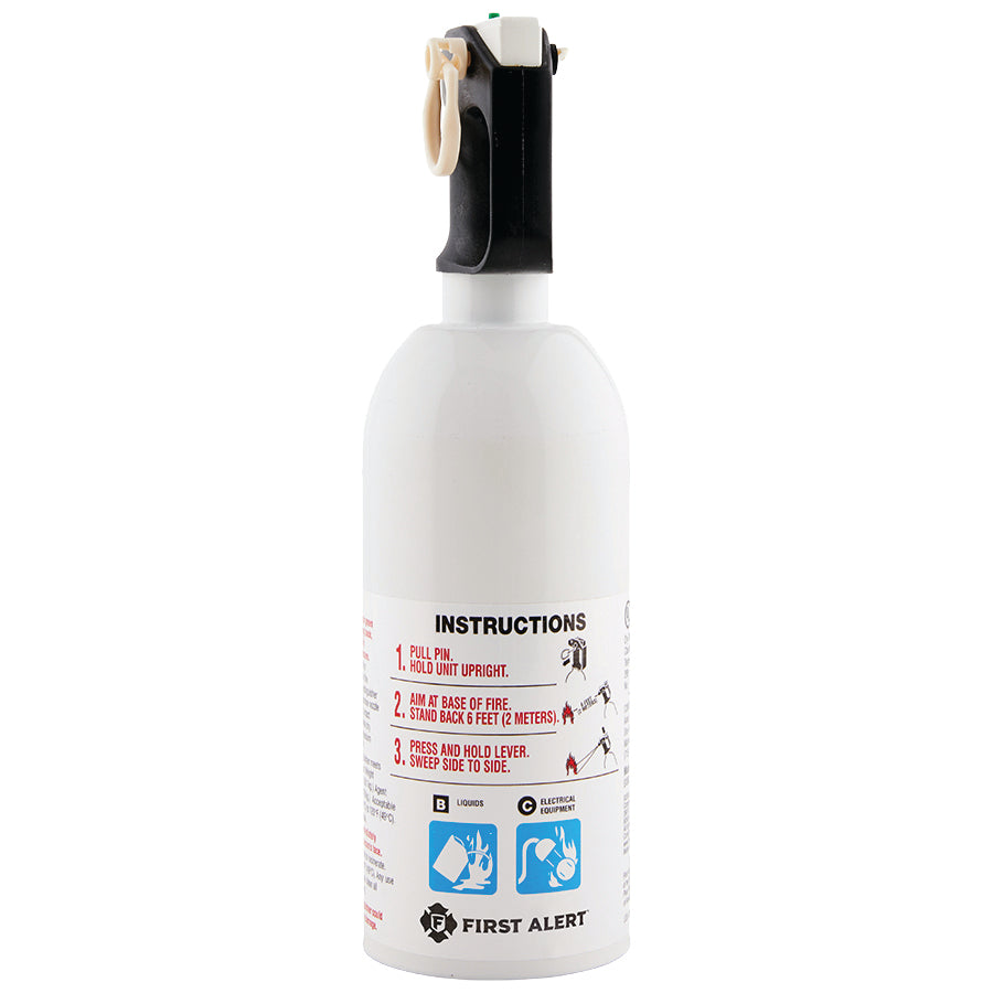 First Alert KITCHEN5 Kitchen Fire Extinguisher 5-B:C, White