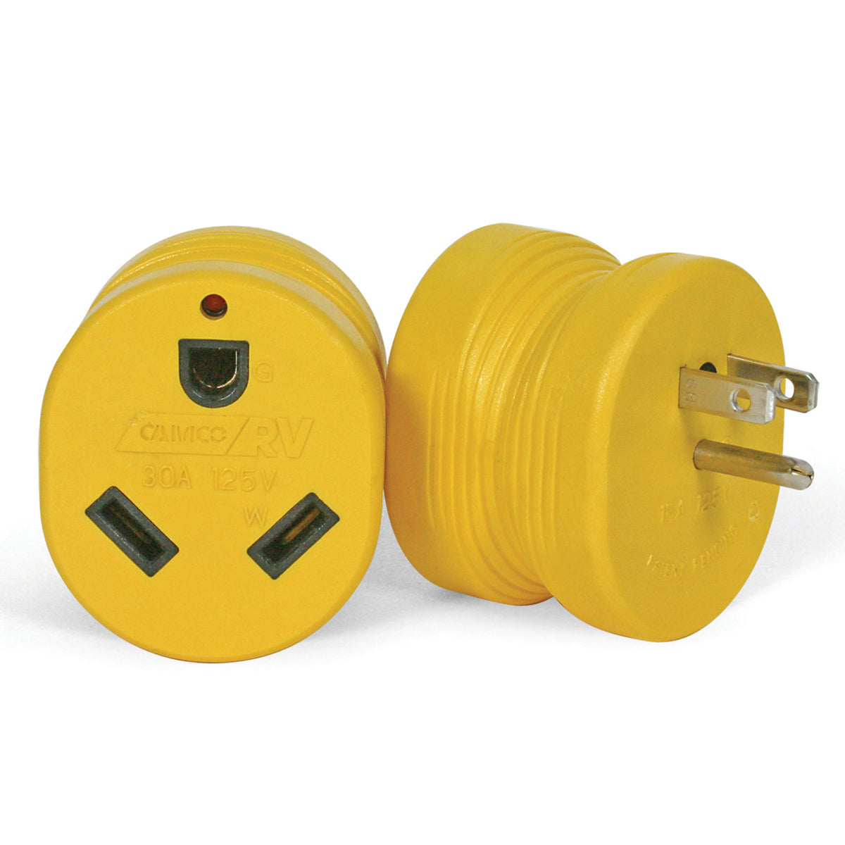 Camco 55223 Powergrip Adapters 15M - 30F