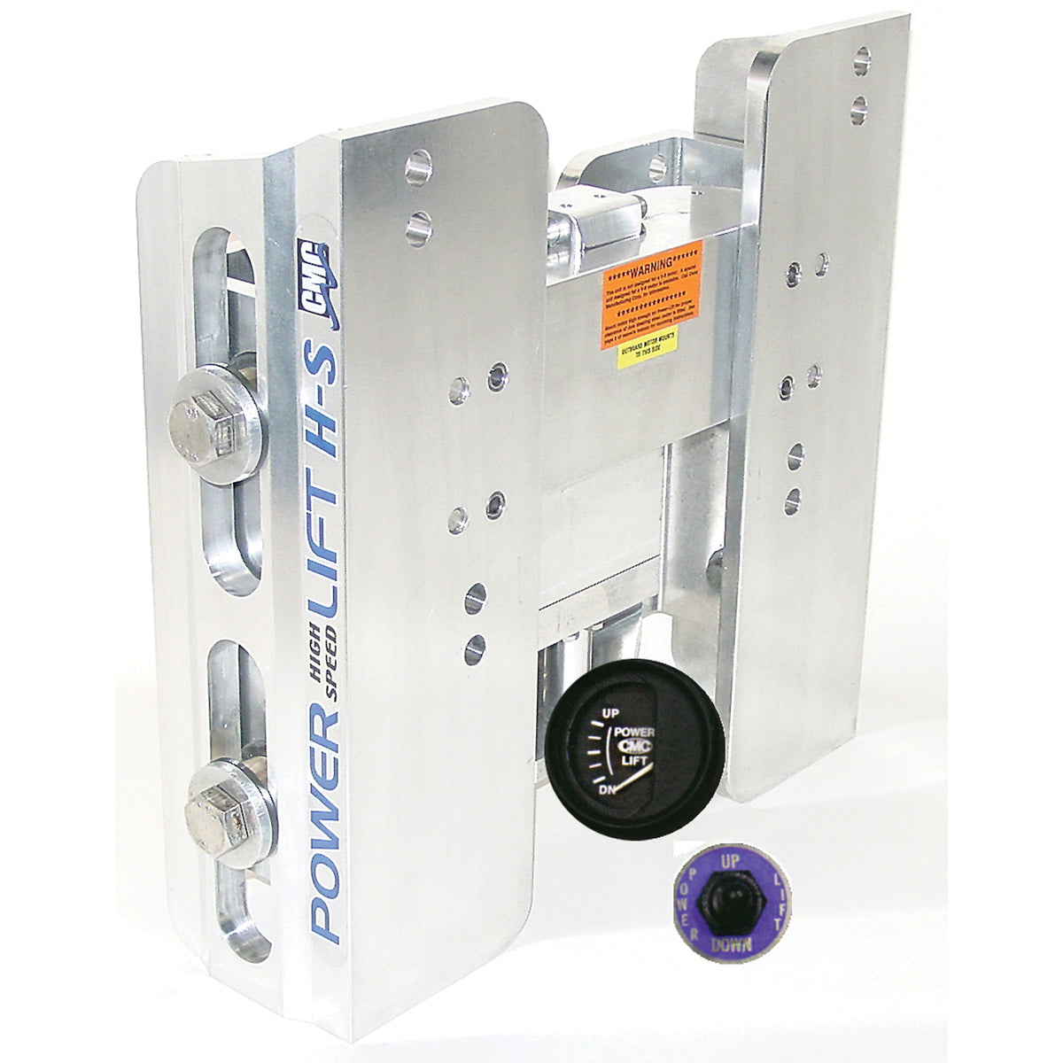 T-H Marine 65301 CMCÂ PL-65 High Speed Hydraulic Jack Plate with Gauge - 10"