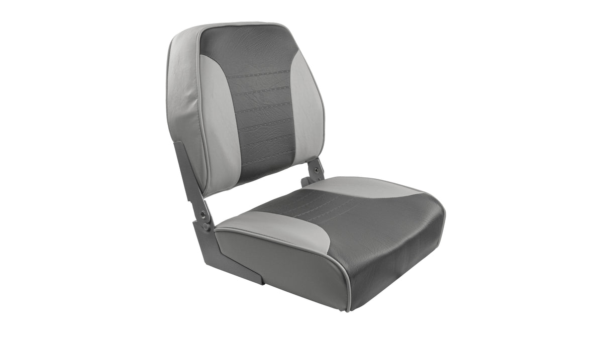 Springfield 1040653 Economy Folding Seat - Gray/Charcoal