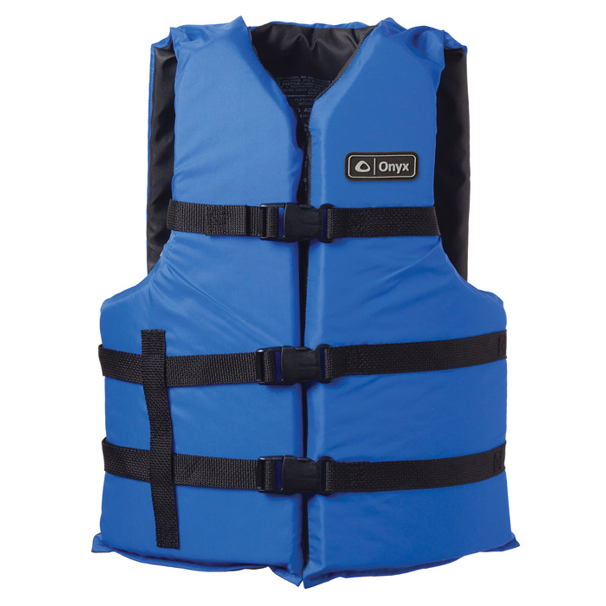 Onyx 103000-500-004-12 General Purpose Vests - Adult, Blue/Black