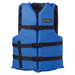 Onyx 103000-500-004-12 General Purpose Vests - Adult, Blue/Black